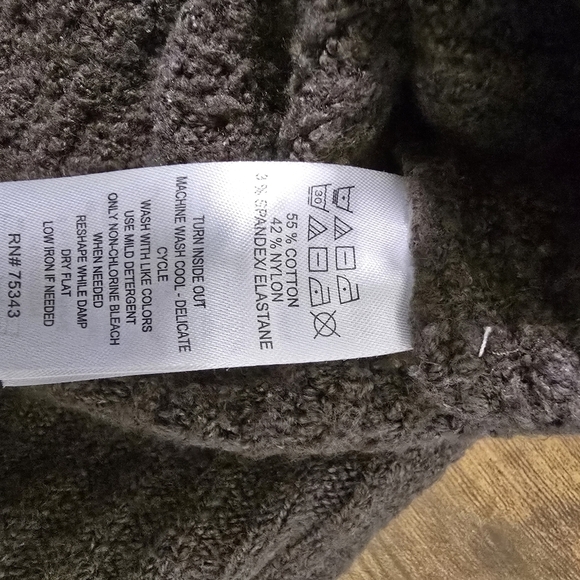 Ruby moon knit Lace-Up Sweater women's size medium - Picture 6 of 9